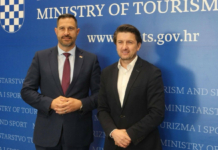 Министрите Тончи Главина и Мирослав Боршош