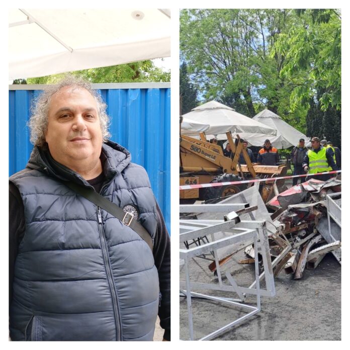 Рауф Сабах и "Гъбката", която беше съборена