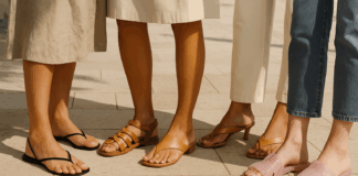 Модерни чехли през лято 2025