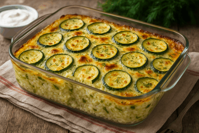 Мусака от ориз и тиквички. Снимка: Архив