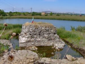 Останки от охранителната кула днес