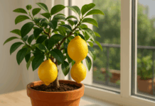 Отглеждане на лимон в саксия