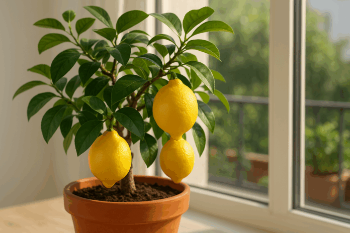 Отглеждане на лимон в саксия