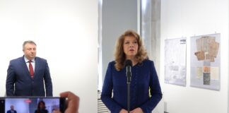 Откриването на изложбата