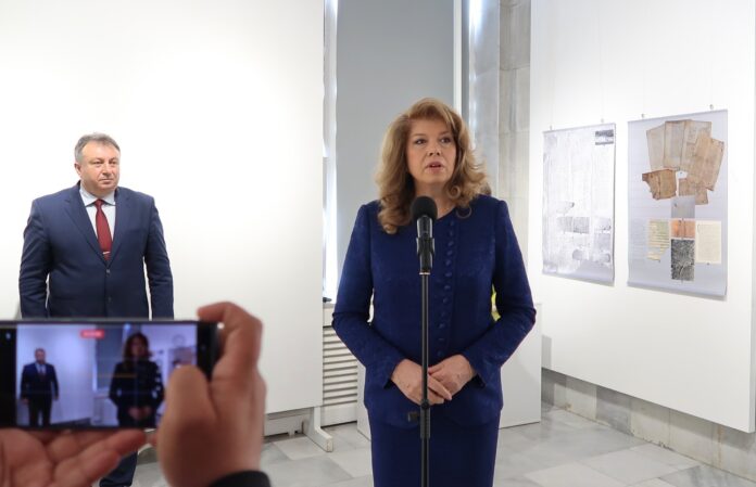 Откриването на изложбата