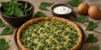 Пак с коприва и сирене