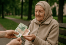 Пенсионер с пенсия