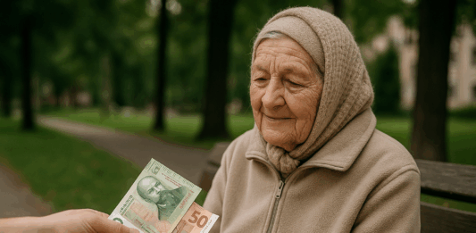 Пенсионер с пенсия