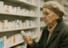 Пенсионерка в аптека с минимална пенсия