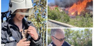 Пожар в Поморие