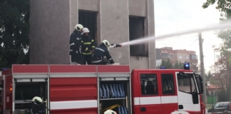 Пожарен автомобил в Плевен