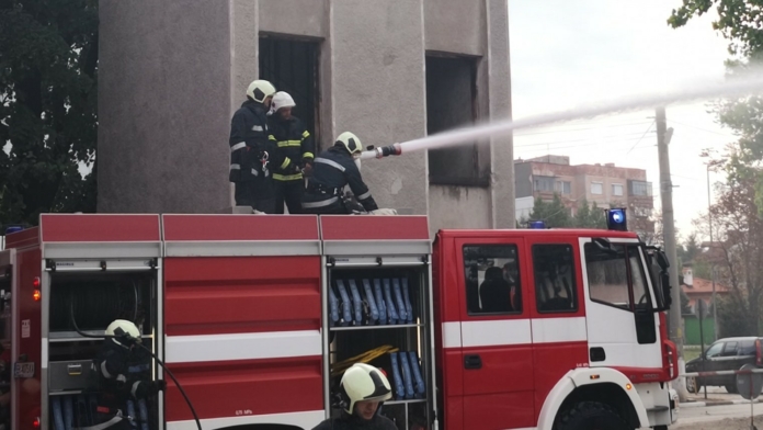 Пожарен автомобил в Плевен