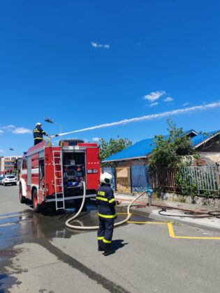 Пожар в Поморие