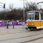 Протест на градския транспорт в София