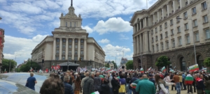 Протестът в София