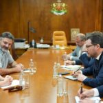 Работна среща между Милен и Мила Димови, министър Даниел Митов и екипа му в МВР