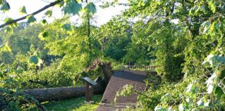 Разрушения след торнадото в Кентъки