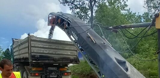 Ремонт на път