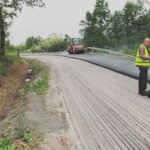 Ремонтът на пътя