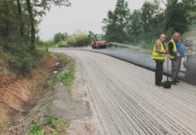 Ремонтът на пътя