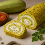 Руло от тиквички и крема сирене