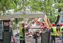 Събарянето на Гъбката