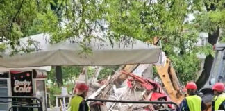 Събарянето на Гъбката