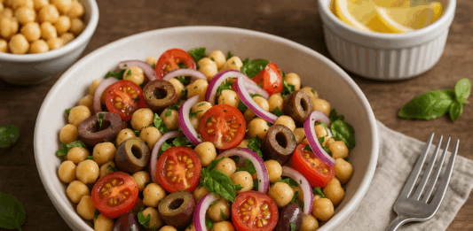 Салата от нахут