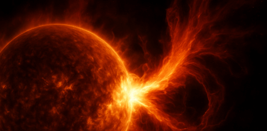 Слънчево изригване