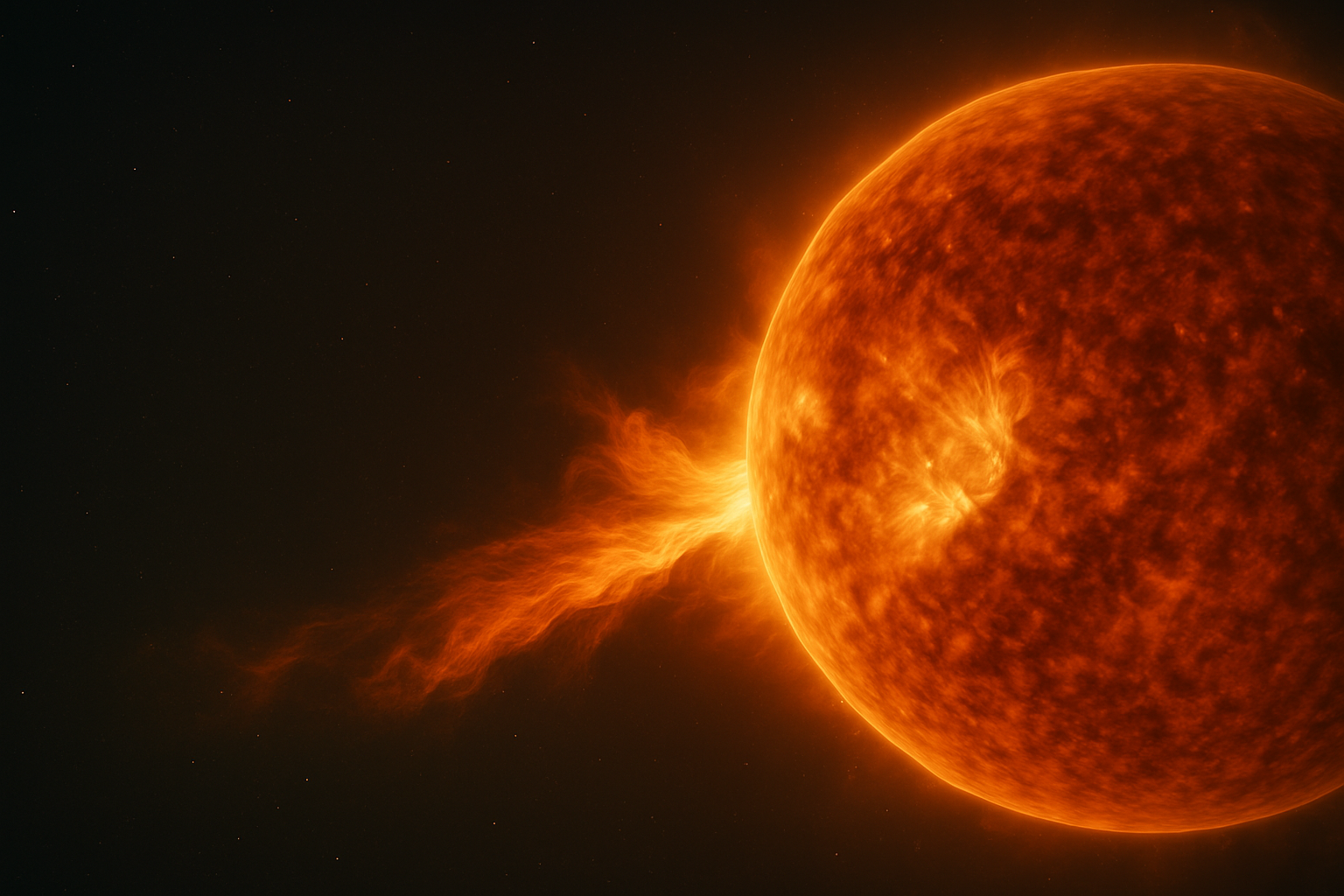 На 14 май 2025 г Слънцето изригна с най силната си