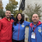 Веселина, Румен и Георги, по време на обученията им