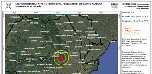 Земетресение в Румъния