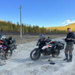 Български пътешественик с мотор в Азия