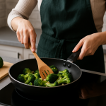 Броколи на тиган