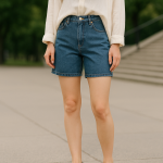 Дънкови летни панталони