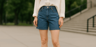 Дънкови летни панталони