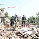 Разрушения в Запорожия, Украйна