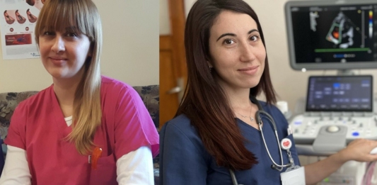 Две млади лекарки