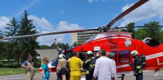 Хеликоптер транспортира пациент от Шумен до София