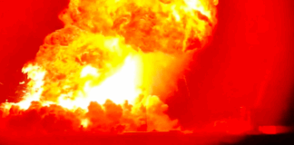 Избухване на ракетата Starship на SpaceX