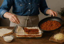 Лазаня с кори за баница