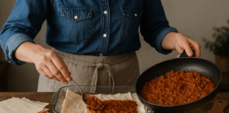 Лазаня с кори за баница