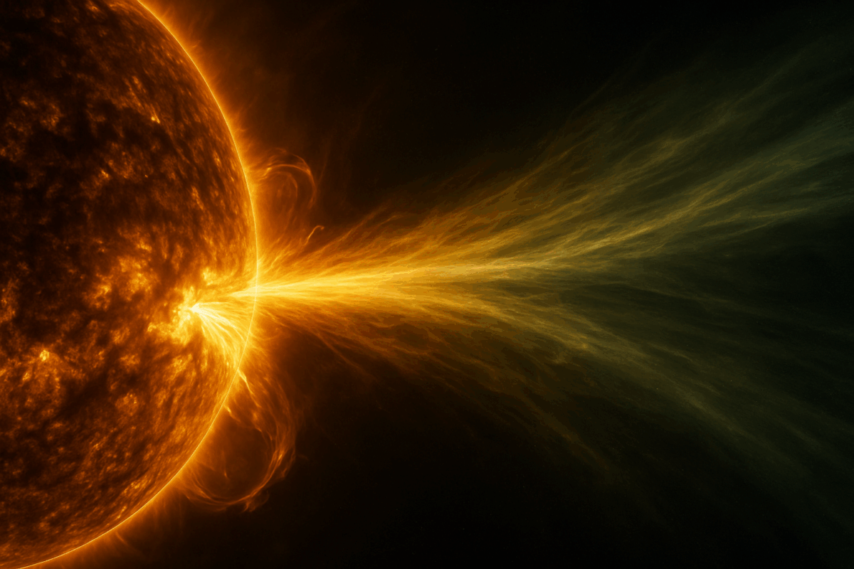 Официалната 3‑дневна прогноза на показва нисък риск от радиозатъмнения R‑скала