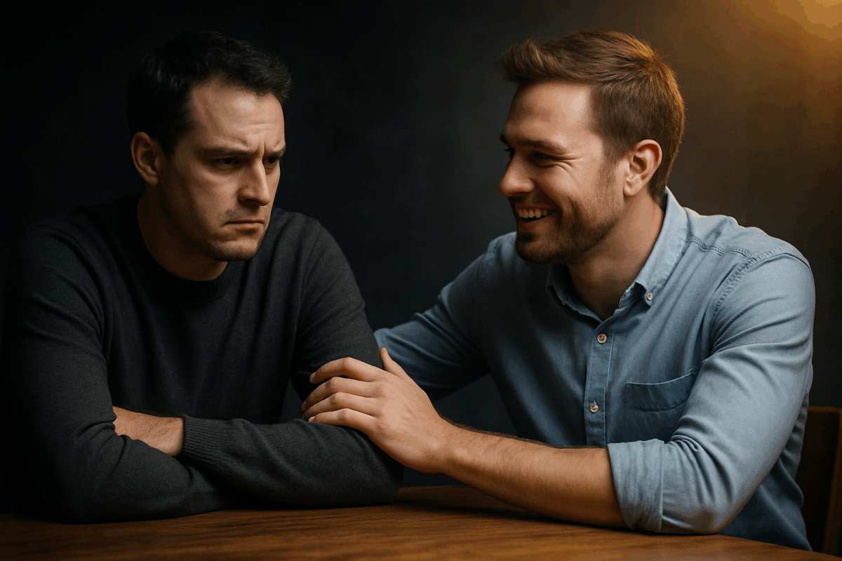 Да се окажеш лице в лице с човек който вижда