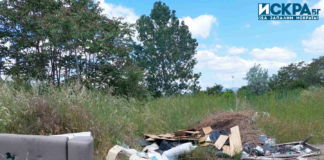 Незаконно сметище.