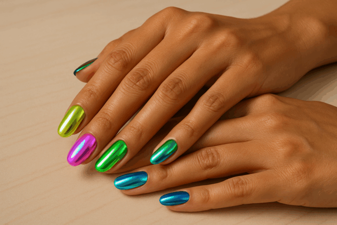 Огледален неон