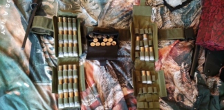 Оръжия и боеприпаси, открити в кв. "Долно Езерово" в Бургас