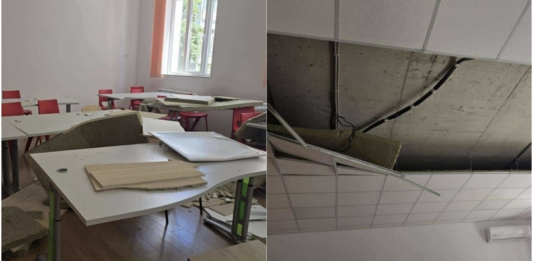 Паднал таван