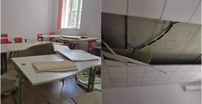 Паднал таван