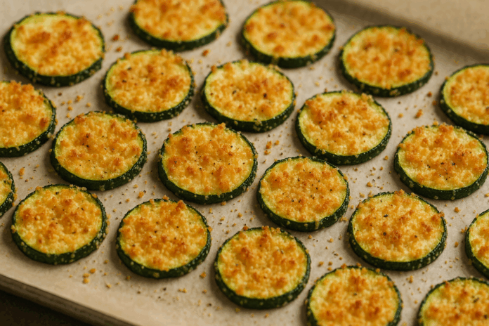 Пармезанови тиквички-чипс